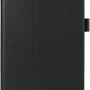 Tablet Cover for Amazon Kindle Fire HD 8 10th K72LL4(2020 Release),Ultra Slim Folio Stand Lightweight Leather Case for Kindle Fire HD 8 Plus/HD 8 2020/Kids 10th Gen 8" (Li-Black)