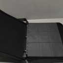 9 Pocket Card Binder, Premium Zip Trading Card Binder, 720 Double Sided Pocket PU Collection Binder, Collector Album, Card Folder for MTG, TCG, Sports Cards, (Black)