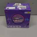 Mini Karaoke Machine Toys Gifts,Kids Portable MP3 Player with 2 Wireless Microphone and LED,Christmas Birthday Gifts for Girls Boys 3 4 5 6 7 8+ Year Old (Purple)