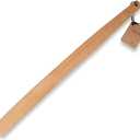 Beechwood Shoe Horn, 21.6' Long Handle for Seniors, Smooth & Sturdy, Extra Long for Comfort, Use As A Back Scratcher