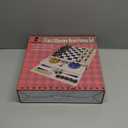 Juegoal 7-in-1 Wooden Board Game Set for Kids Adults, Tabletop Combo Classic Travel Portable Board Games (Chess, Checkers, Chinese Checkers, Backgammon, Parcheesi, Snakes and Ladders, Tic Tac Toe)