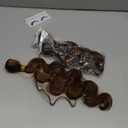 Brown Highlight Bundles Human Hair 18 20 22Inch Body Wave Bundles Hair Weave for Black Women Brazilian Virgin Hair 3 Bundles（Brown and Light Brown，#P4/30）