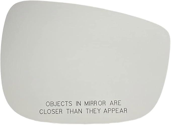 Spieg Passenger Side View Mirror Glass for 2016-2021 Mazda CX-3 | 2015-2016 CX-5 Non-Heated with Backing Plate Right KR22-69-1G1