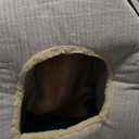 WINDRACING Cat Bed for Indoor Cats - Cat Cave Beds Cat House Cat Tent with Removable Washable Cushioned Pillow, Soft Kitten beds,Cat Beds & Furniture, for Small and Medium Pet Bed (M(15 x 15 x 15 Inch), Beige)