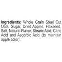 Better Oats Steel Cut Instant Oatmeal Packets, Apples and Cinnamon Flavor with Flax Seeds and Whole Grains, Quick-Cooking Breakfast, 12.3 OZ Box of 10 Pouches (Pack of 6) (EXP 09/03/26)