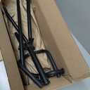 Amazon Basics Height Adjustable Portable Foldable Guitar Stand with Padded Non-Slip Secure Support for Acoustic, Electric, Bass and Banjos, Black