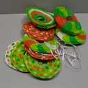 12 Pcs Red and Green Paper Lantern 8 Inch Christmas Hanging Lantern Indoor Outdoor Decorative Round Hanging Decor Ornaments for Holiday Xmas Party Baby Shower Birthday