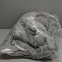 Cordless Heated Blanket with Detachable Hood,Wearable Heated Blanket with 3 Heating Levels,Portable Heating Blanket 52 * 64" Heated Throw Blanket with Power Bank&Charging Cable for Women Man (Grey)