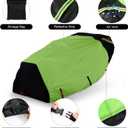 Riding Lawn Mower Cover with Bagger Attachment, Universal Fit Decks up to 54" with Bagger, 600D Oxford Cloth Riding Lawn Mower Cover with Windproof Buckle for Snow Rain Dust Hail Protection