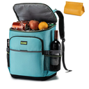 Insulated Cooler Backpack, Cooler Bag Insulated Waterproof, Large Capacity Coolers Bags with Opener, Leak Proof Cooler Back Pack for Camping, Travel, Picnic, Hiking, Beach