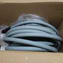 1/4 in. x 50 ft. 3000 PSI Rubber Pressure Washer Hose, Non-Marking with M22 Fittings