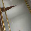 Gold Mirror for Bathroom, 24x36 Inch Rectangle Bathroom Vanity Mirror for Over Sink, Modern Decorative Mirror for Living Room Entryway Fireplace Mantel (Horizontal/Vertical)