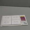 Bates Duplex Wall Outlet Covers - 10 Pack, White Wall Plates