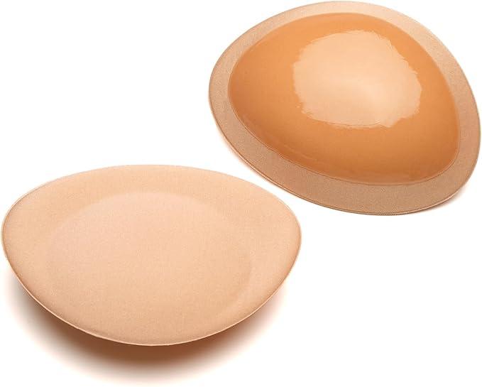 Sticky Bra Inserts, Soft Lightweight Adhesive Bra Pads Push up Bikini Padding Reusable Washable Breast Enhancer