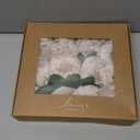 Ling's moment Flowers 16pcs Nude Blooming Peonies Artificial Flowers with Stem, Artificial Peony Flowers for DIY Wedding Decorations Centerpieces Bouquets Boutonnieres (Brn-oatmeal Nude)