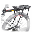 West Biking 110Lb Capacity Almost Universal Adjustable Bike Cargo Rack Cycling Equipment Stand Footstock Bicycle Luggage Carrier Racks with Reflective Logo