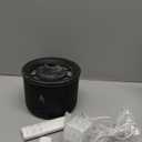 Cechlicht Volcano Diffuser, Essential Oil Diffuser 300ml Volcano Humidifier with Flame & Volcano Mist Mode, 2 Colors, Timer, Auto ShutOff, Remote Control, Flame Diffusers for Home Bedroom Black