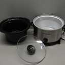 Crockpot 
 Manual Slow Cooker SS