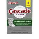 Cascade Platinum Dishwasher Cleaner, 3 count