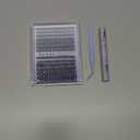 Pawotence Lash Extension Kit DIY 280pcs Individual Lash Clusters Kit 20D&30D Natural 9-15mm Cluster Eyelash Extensions Kit with Lash Bond and Seal, Tweezers for Self Use (20D&30D, 0.07D, 9-15mm, Kit)