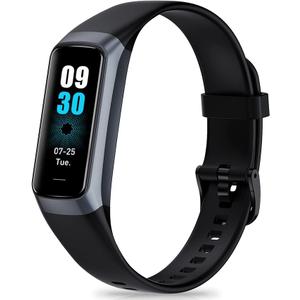 Fitness Tracker with Step Counter/Calories/Stopwatch, Activity Tracker, Health Tracker with Heart Rate Monitor, Sleep Tracker,1.10''AMOLED Touch Color Screen, Pedometer Watch for Women Men