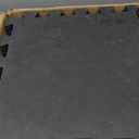 Yes4All Interlocking Exercise Foam Mats with Border  Interlocking Floor Mats for Gym Equipment  Eva Interlocking Floor Tiles - 36 Square Feet (36 Tiles) - Black