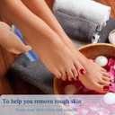 3 x 6Pcs Pumice Stone, Foot Scrubber for Smooth and Comfortable Exfoliation, Ideal for Home and Salon Personal Care, Blue