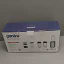 Ganiza Blender for Smoothies, 14Pcs Personal Blender for Shake and Smoothies for Kitchen with 3 Portable Cups (1x24oz & 2X17oz), Single Serve Smoothie Maker, Nutritious Recipe (Black Silver)