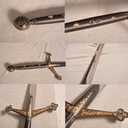 55" Medieval Royal Scottish Claymore Highland Sword for Cosplay, Collection