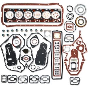Full Head Gasket Set Compatible with Cummins Diesel 5.9 L 12V 6BT 1989 1990 1991 1992 1993 1994 1995 1996 1997 1998 EH50020 KBCSFGT6B KBCSFGT6B (Missing Couple Pcs)