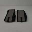 Onlyeasy Sturdy Under Bed Shoe Storage Organizer, Set of 2, Fit 12 to 24 Pairs, Underbed Shoes Closet Storage Solution with Clear Window, Breathable, L29.3 x W23.6 x H5.9, Linen-like Black, MXAUBSB2P