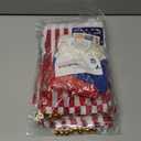 2 x 4th of July Decorations 33ft American String Flags Banner+ 10Pcs Handheld USA Stick Flag+ 30Pcs Red White Blue Balloons+2 Sheet Stickers Party Decor for 4th of July America Patriotic Day Memorial Day