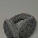 Surblue Unisex Warm Knit Earmuffs Ladies Outdoor Cashmere Winter Pure Color Fur Earwarmer