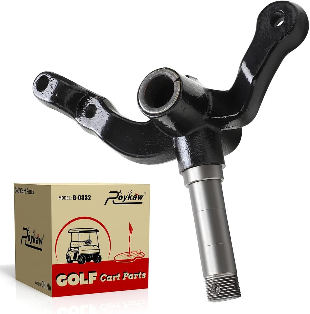 Roykaw EZGO TXT Spindle Assembly for 2001-up Gas and Electric Golf Cart Models, Passenger Side, Replaces OEM # 70942-G02