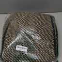 COMFY-HOMI Cotton Rope Woven Basket with Handles for Shelves, Toys, Book, Cloth Storage Baskets Bin for Organizing-13.5"x11"x9.5" Toy Decorative Organizer for Living Room, Bathroom-Black/ Jute