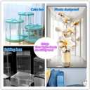 7 x Clear Craft Plastic Sheets, Blank Stencil 18" x 48" 5 Strong and Flexible Transparent Acetate Mylar Sheet for Cricut