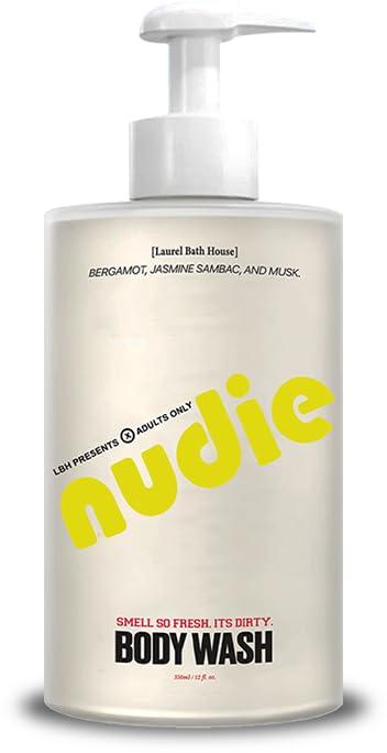 Nutrient-Rich Body Wash | Cleanse, Nourish & Strengthen Skin with Niacinamide | Free From Parabens, Sulfates & Phthalates (350 ml, NUDIE) (Medium, Nudie)
