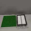 2 x Engine+Cabin Air Filters Set Fit for 2023-2025 Honda Accord 2.0L Hybrid, 2023-2025 CR-V CRV 2.0L Hybrid(All only for 2.0 hybrid, Not 1.5L), Air Filter With Activated Carbon Replace CF10134 172206MAJ01