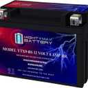 Mighty Max Battery YTX9-BS -12 Volt 8 AH, 135 CCA, Rechargeable Maintenance Free SLA AGM Motorcycle Battery
