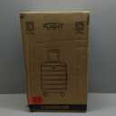 Flight Knight 22x14x9" Expandable Carry On Suitcase Hardside TSA Lock USB C Port Lightweight Luggage Silent Double Spinner Wheels Maximum Overhead Carry-On Bag For American & United Approved Airlines