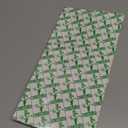 Mile High Life Golf Towel 16"x24", Microfiber Waffle Weave with Heavy Duty Clip, Fun Prints Gym Towels for Men & Women, Golf Accessories for Cleaning Clubs and Balls (Scrawl - Purple Towel)