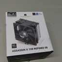 Thermalright Assassin X120 Refined SE CPU Air Cooler, 4 Heat Pipes, TL-C12C PWM Fan, Aluminium Heatsink Cover, AGHP Technology, for AMD AM4/AM5/Intel LGA 1150/1151/1155/1200/1700/1851(AX120 R SE)