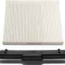 68406048AA Cabin Air Filter & Cabin Filter Access Door Compatible with Dodge Ram 1500 2500 3500 4500 5500, Chrysler Replace 68052292AA 68318365AA 5058693AA Cabin Air Filter Retrofit Kit