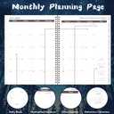 Monthly Planner 2026-2031 July 2026 - June 2031, 9"x11", 5 Year Calendar 2026-2031 Monthly Planner with Double-Side Pockets & Notes Pages, 60 Months Tabs, Perfect for Work, School & Family Planning