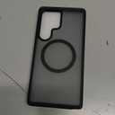 Maledan Black Case for Samsung Galaxy S25 Ultra - for Galaxy S25 Ultra Case Compatible with MagSafe Magnetic Phone Case 25 Ultra Shockproof Military Protection Waterproof Bumper Cover Accessories