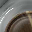 Premium Large Glass Salad Bowl Set with Acacia Wood Base and Serving Utensils - Ideal for Hosting Parties, Host Family Gatherings, and Everyday Use - Elegant, Durable, and Practical Kitchen Essential