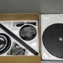 Vaczon 52 in. Modern Matte Black Flush Mount Standard LED Ceiling Fan with Lights, Remote Control and Reversible DC Motor VZA01A117C-BLE