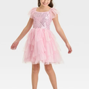 Pink Cosplay Costume Dress,  10-11 Years