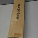 U Shaped Corner Shower Curtain Rod, [Both Sides: 23.6"-52", Middle: 31"-46.7"] Adjustable U Shape Outdoor Curtain Rod for Bathroom with 12 Ring Hooks & Ceiling Support - Silver Gray