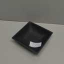 47th & Main Durable Black Cast Iron Bowl, Medium, Square, 58 Fluid Ounces